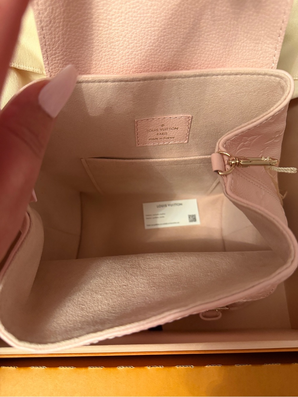Louis Vuitton Blush Pink Monogram Empreinte Mini Backpack *PRICE FIRM* - Picture 3 of 6